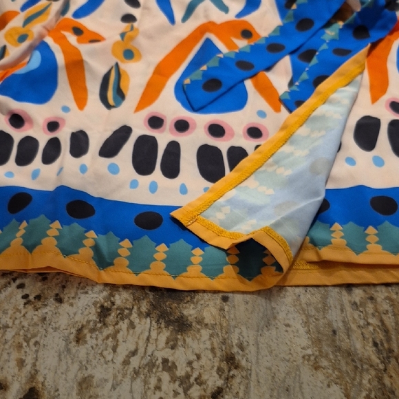 Colorful Patterned Skirt - Picture 4 of 6